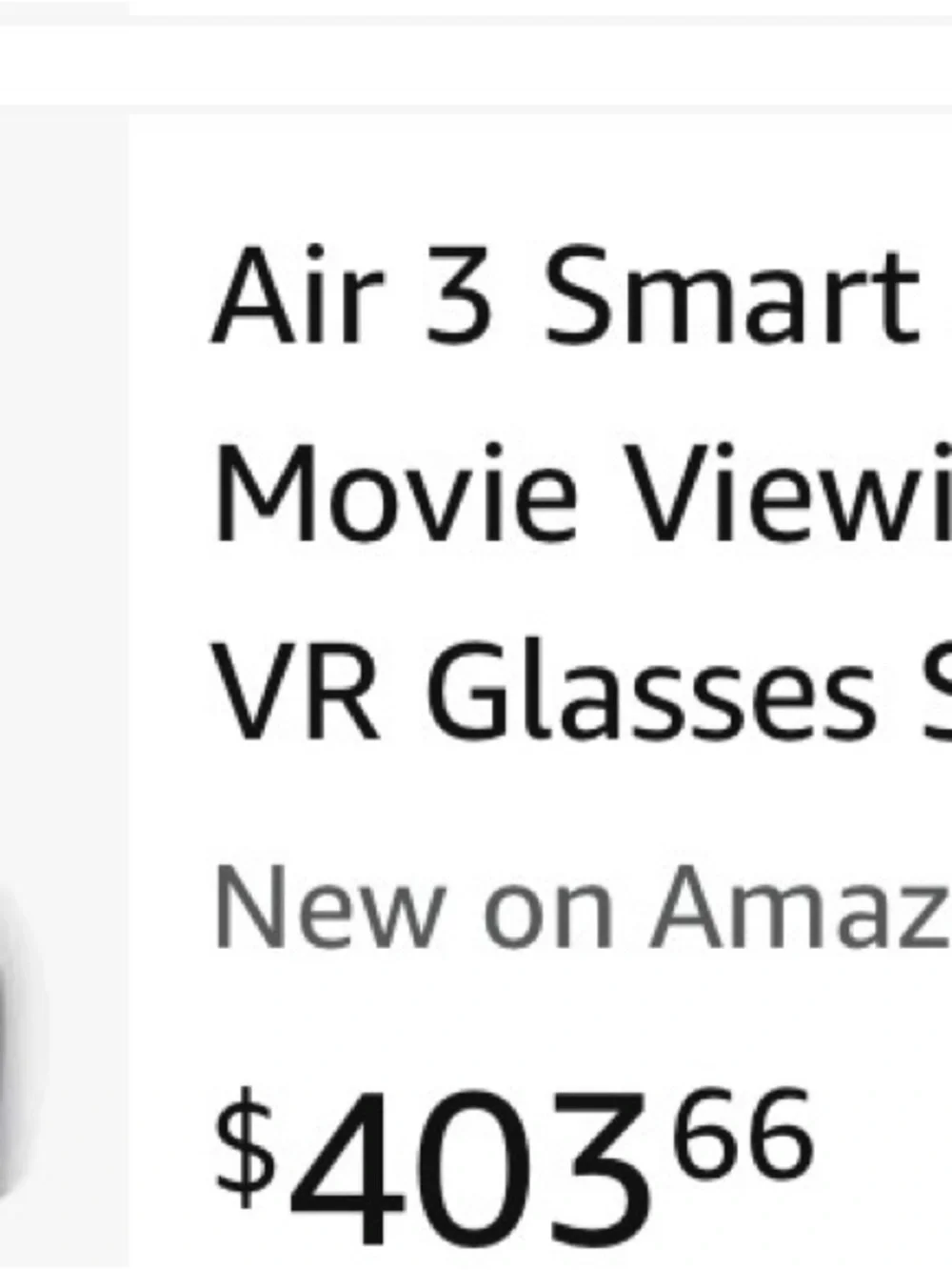 Ray Neo Air 3S  XR Smart Glasses - Black